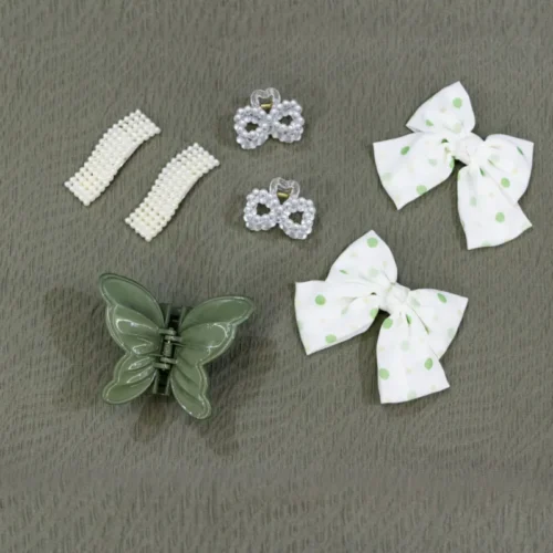 پک 7تایی گیره سر و کلیپس Fn1