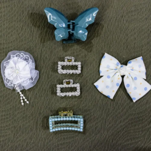 پک شش تایی گیره سره و کیلیپس Fn7