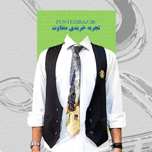 کروات طرح نقاشی ونگوگ