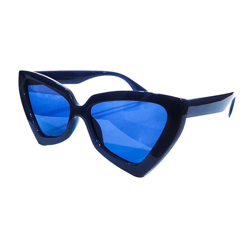 عینک مثلثی سرمهای