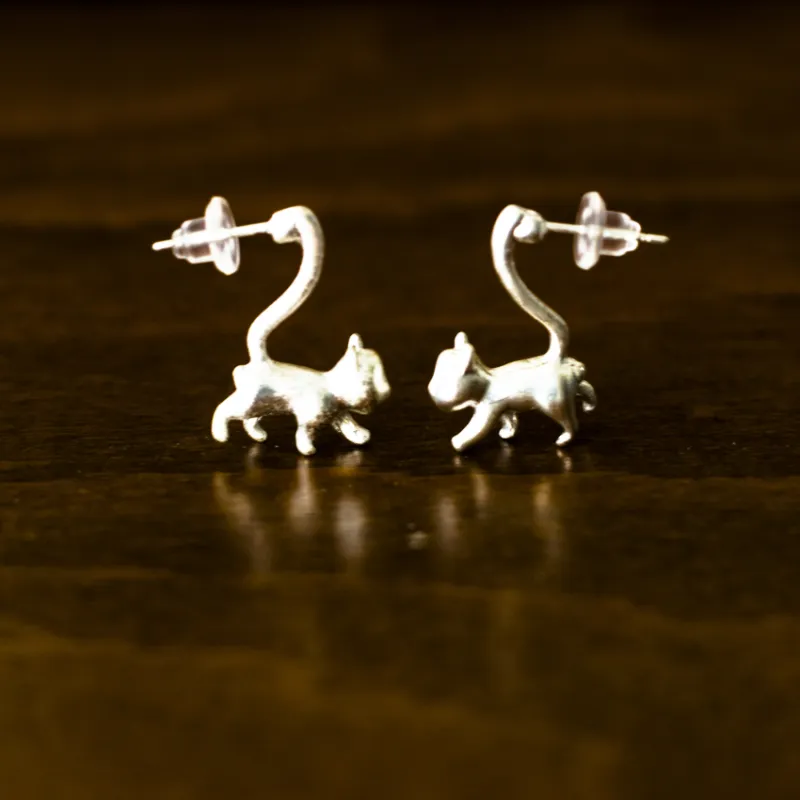 گوشواره مدل گربه