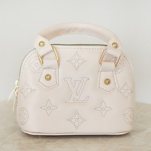 کیف دستی دخترانه دو دسته گلدوزی با بند دوشی کتان