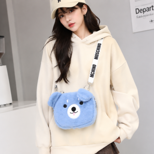 کیف دوشی پولیشی طرح خرس مدل Moschino – فانتزی و کیوت