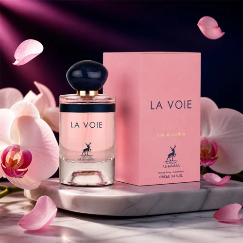 شیشه و جعبه ادکلن La Voie Maison Alhambra ادو پرفیوم 100 میل