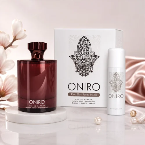 ادکلن Oniro ادوپرفیوم ۱۰۰ میل به همراه اسپری دئودورانت