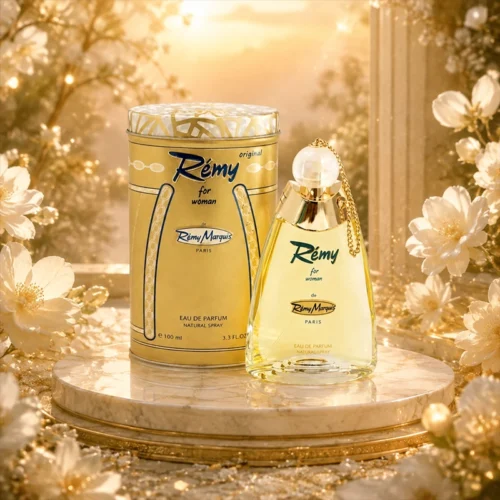 عطر رمی مارکیس رمی فور وومن 100 میل با بطری طلایی و جعبه لوکس