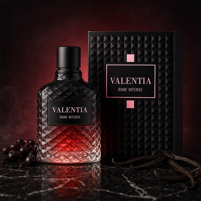 خرید عطر Valentia Rome Intense فراگرنس ورد؛ ادوپرفیوم مردانه ۱۰۰ میلیلیتر